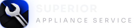 Superior Appliance Service chrome wrench logo